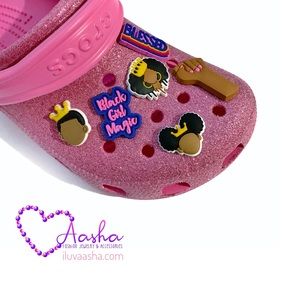 Crocs Charms | Brown & Black Magic #2